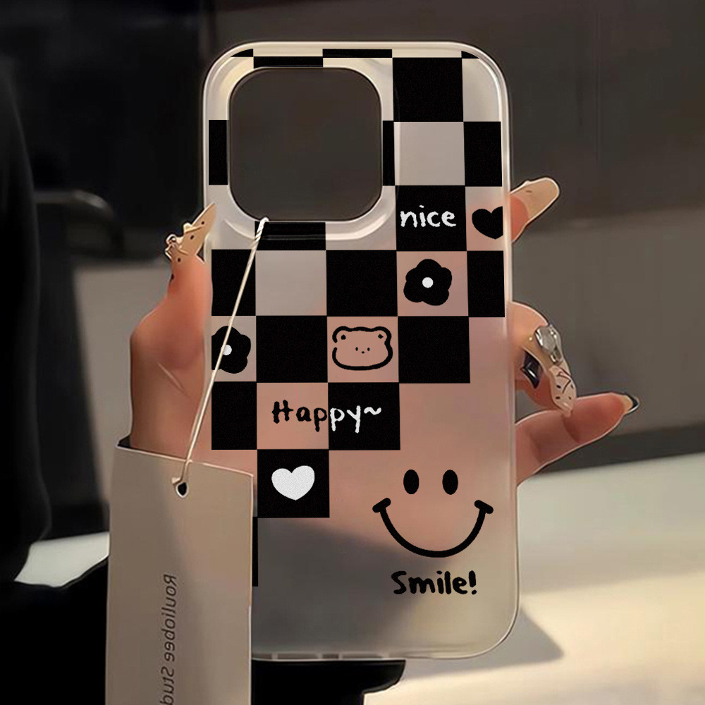 เคสโทรศัพท์มือถือ for iPhone 11 เคส iPhone 13 12 15 14 16 Pro Max 14 15 16 Plus เคสโทรศัพท์เคลือบ TPUเรียบง่ายและป้องกัน
