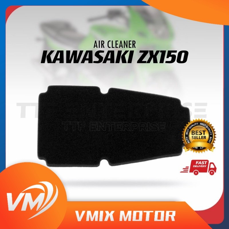 KAWASAKI ZX150 AIR CLEANER SPONGE AIR FILTER ZX 150 RR150 RR 150 NINJA150 NINJA 150 RR
