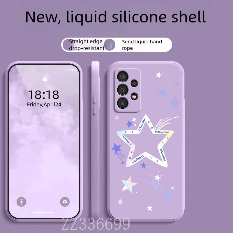 เคส Samsung A13 A23 A33 A53 A73 A137 LTE 4G 5G star เคสโทรศัพท์ซิลิโคนอ่อนนุ่มป้องกัน