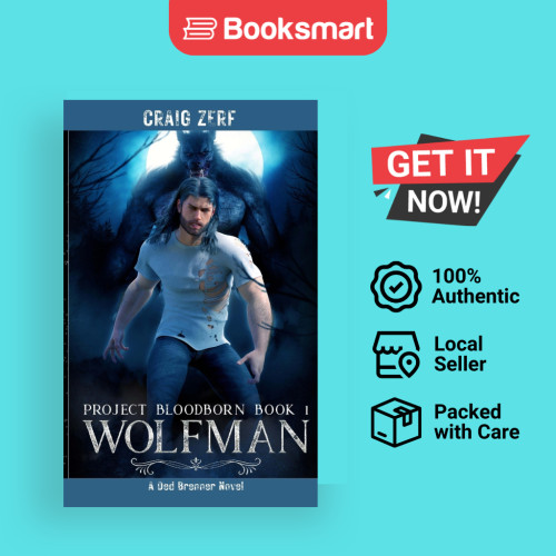 โครงการ Bloodborn - หนังสือ 1 - Wolfman - ปกอ่อน - อังกฤษ - 9781739857455