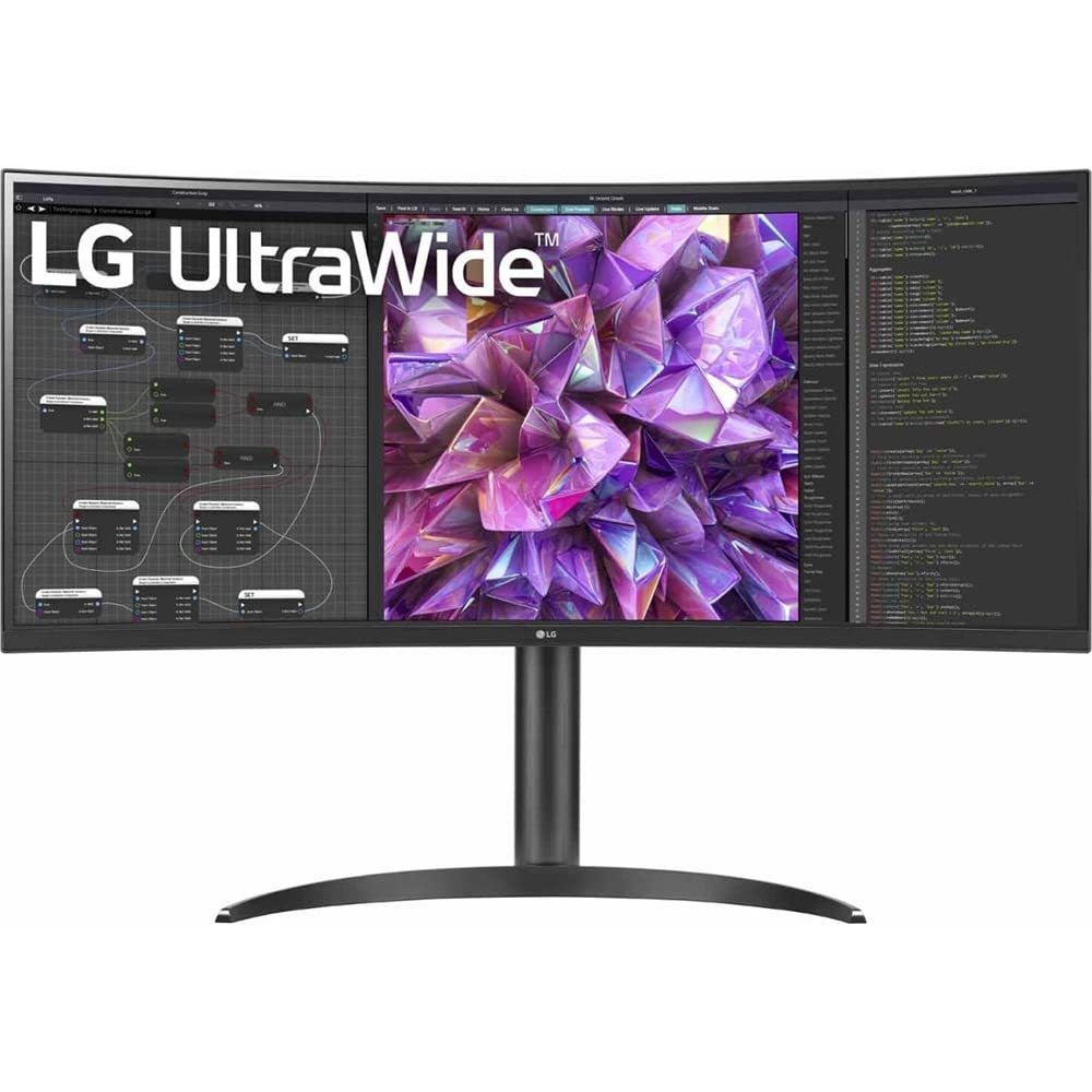 MONITOR (จอมอนิเตอร์) LG 34WQ75C-B - 34" IPS 2K 60Hz CURVED USB-C