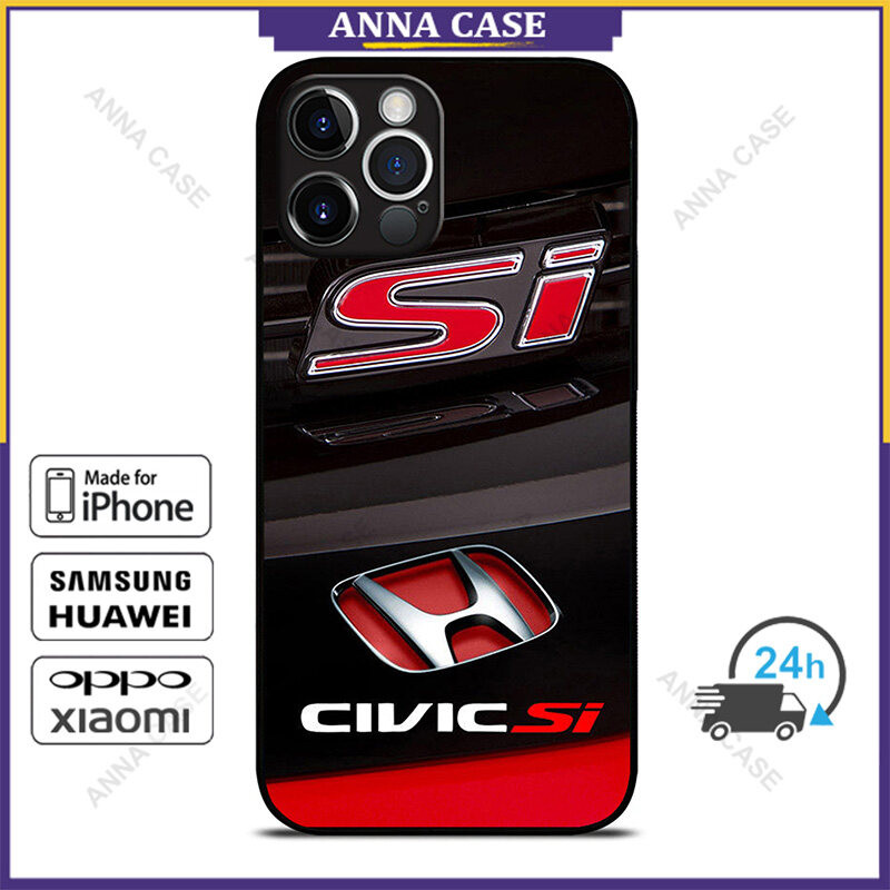 เคสโทรศัพท์ Honda Civic Si 1 สําหรับ iPhone 16 Pro Max / iPhone 15 Pro Max / 14 Pro Max / Samsung Ga