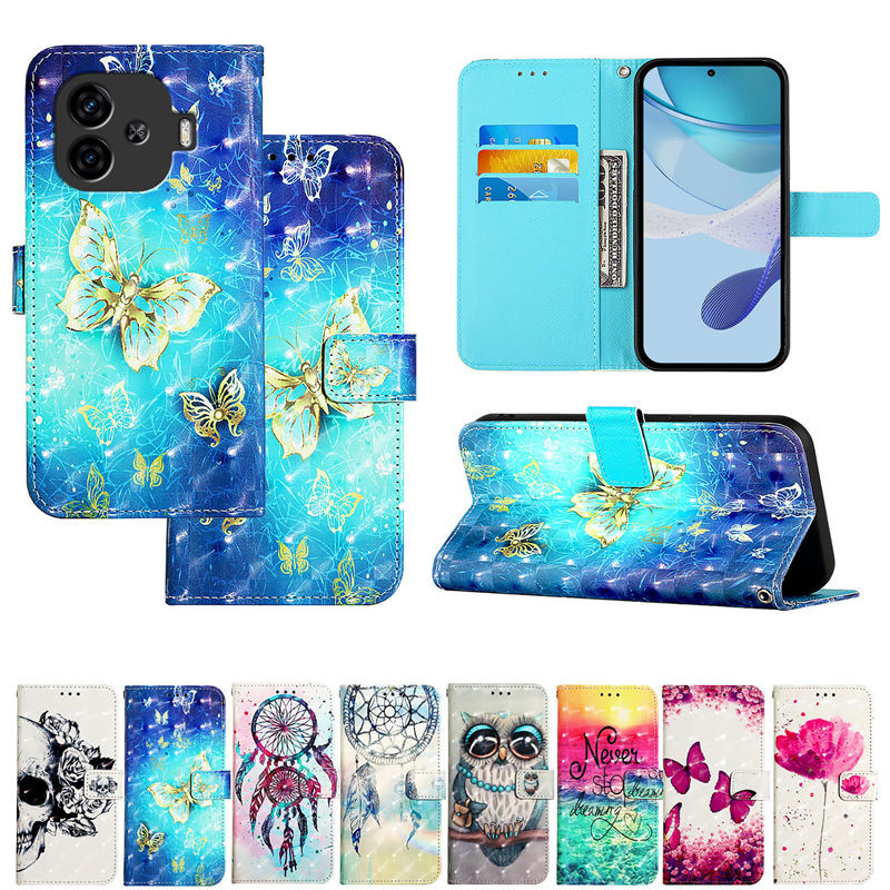 สําหรับ Vivo IQOO Z9 5G กรณี V2361A V2361GA ทาสีพลิกเคสโทรศัพท์สําหรับ Vivo IQOO Z9 Turbo 5G IQOO Z9