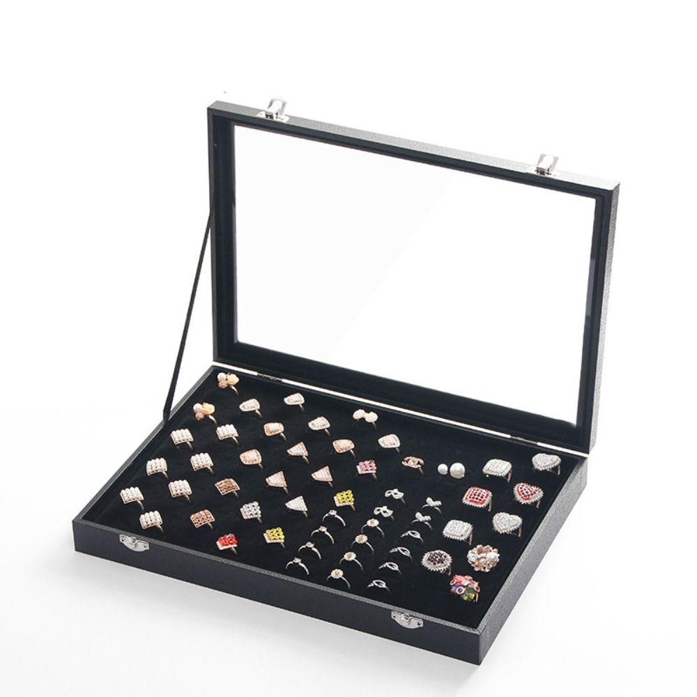 ประกายไฟถาดเก็บเครื่องประดับ,หนัง ปู่ ไม้กํามะหยี่กล่องเครื่องประดับ,หลายข้อมูลจําเพาะแหวน เออร์ริ่ง สร้อยคอสร้อยข้อมือกรณีแสดงเครื่องป - รูปที่ 5