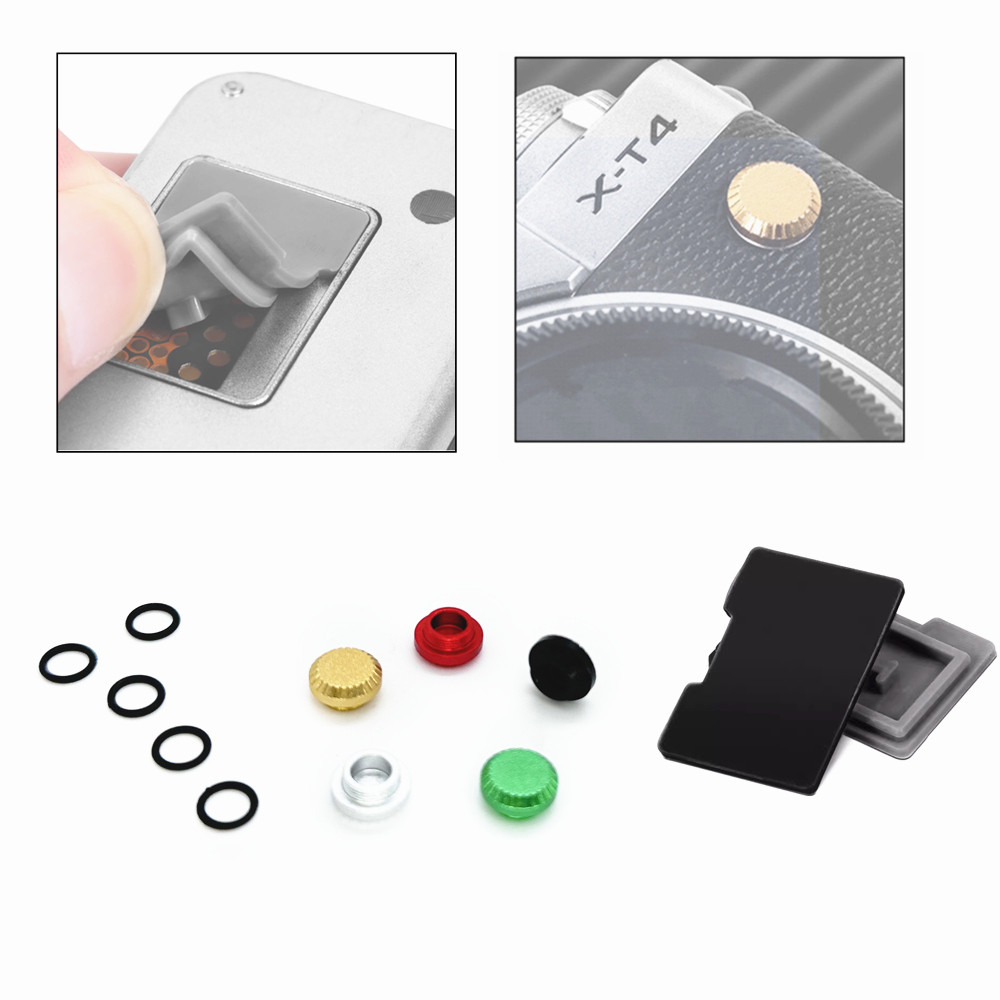 Flash Remote PC Sync Terminal Cap + ฝาครอบด้ามจับแบตเตอรี่สําหรับ Fujifilm XT3 XT4 XT5