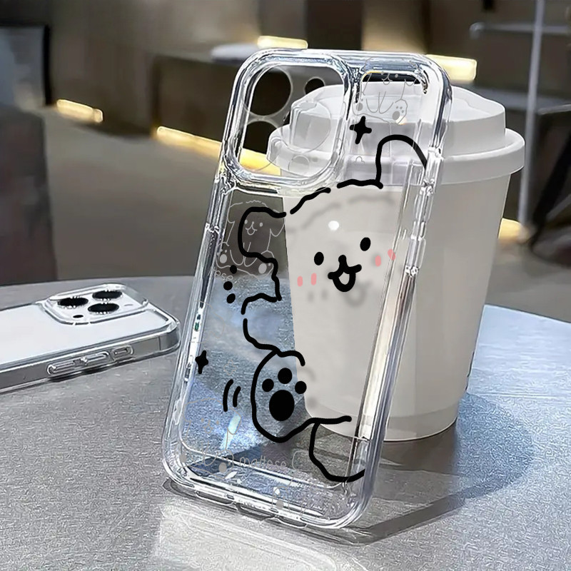Poppa เคสโทรศัพท์อะนิเมะการ์ตูน น่ารัก ไอโฟน11 16 For iPhone12 13 14 15Pro MAX XS XR XS 6 7 8Plus เคสโทรศัพท