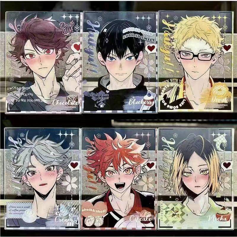 2024 อนิเมะ ไฮคิว!! รูป Kawaii Hinata Shoyo Tobio Kageyama Kei Tsukishima sugawara koushi Kozume Kenma Photo อะคริลิคโปร่งใสการ์ดของเล่นเครื่องประดับการ์ด Photograph Prop