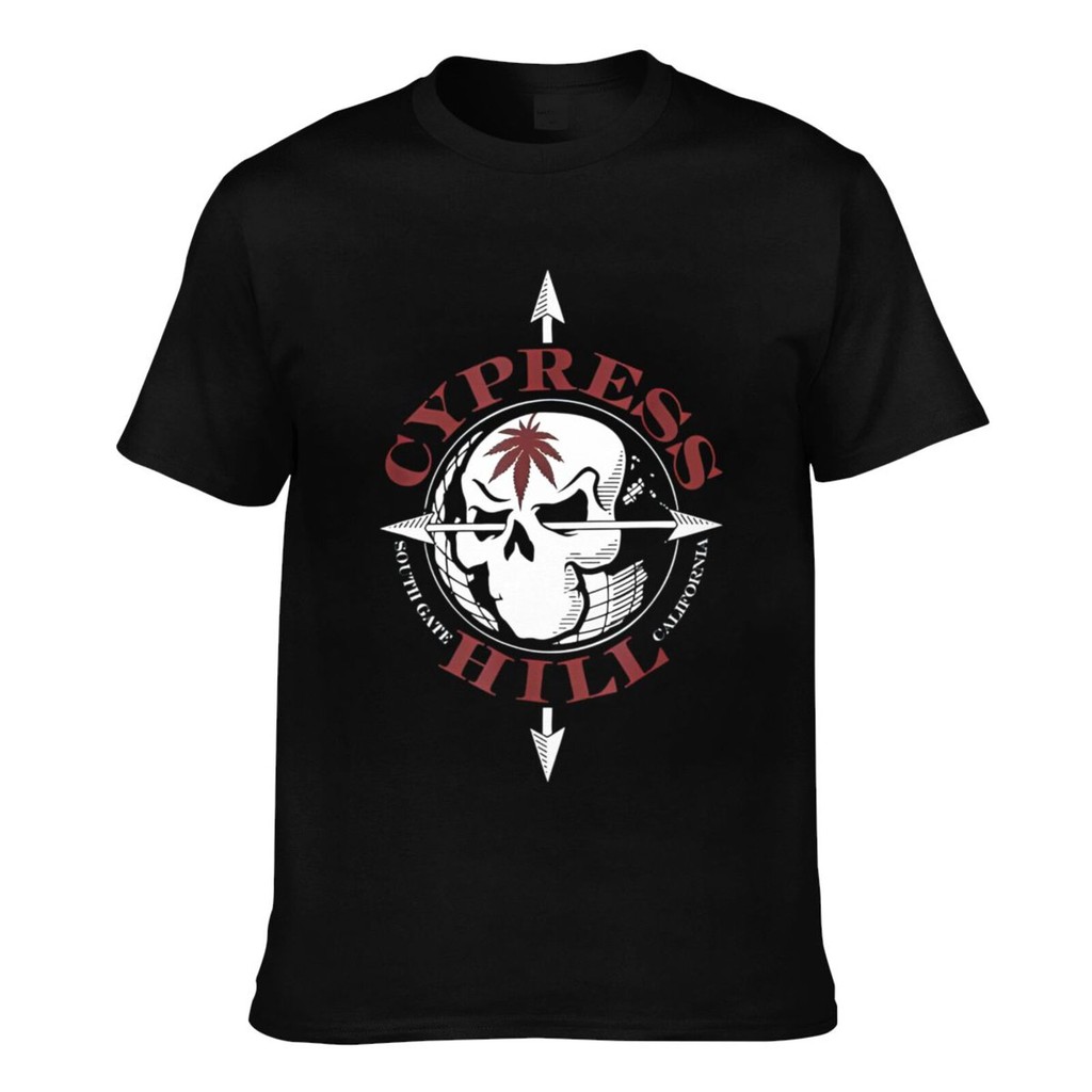 ออกแบบใหม่ Kronologik Cypress Hill เสื้อยืดตลกสําหรับผู้ชาย