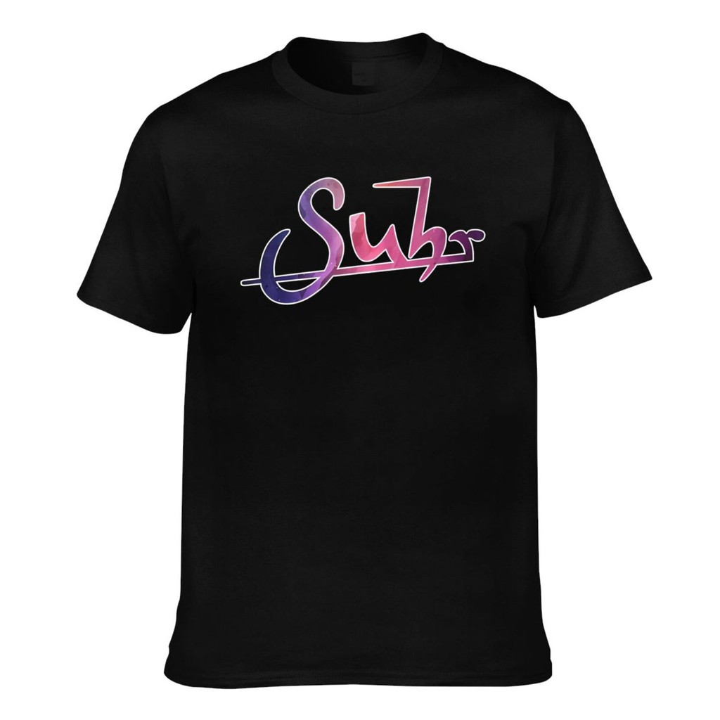 แฟชั่นพิมพ์ Suhr Guitar Logo Mens Cotton Tee