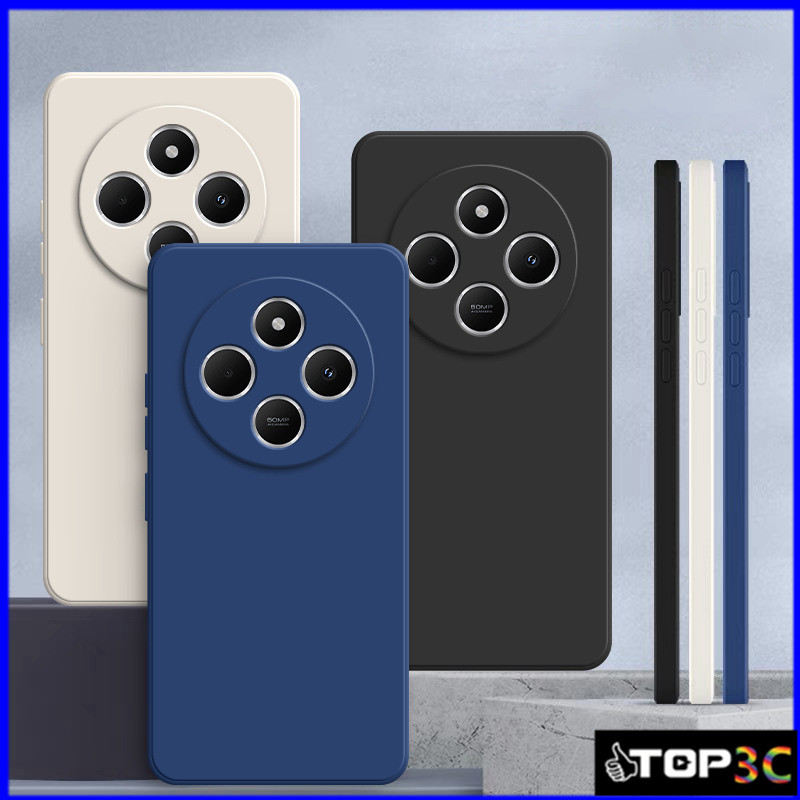 เคส Redmi 14C 4G /13C/13/12C/12 เคสซิลิโคนป้องกันการตกสีธรรมดาเรียบง่าย YT