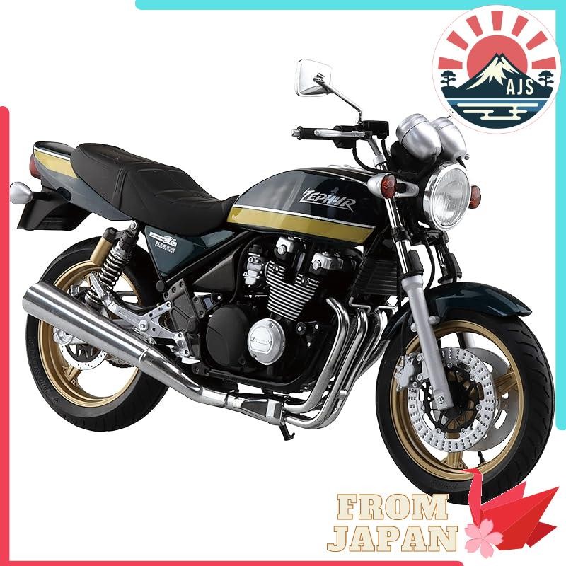 AOSHIMA 1/12 The Bike Series No.12 Kawasaki ZR400C ZEPHYR X 2002 Plastic Model Kit by AOSHIMA