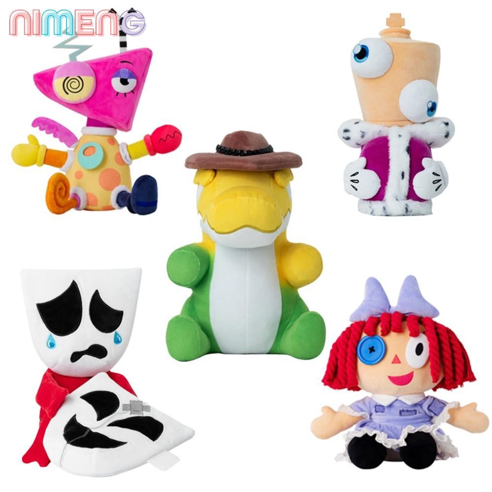 Nimeng Digital Circus Plush Doll, Circus 2 Gangle Gummigoo Plushie ตุ๊กตาของเล่น,การ์ตูน Amazing Dig