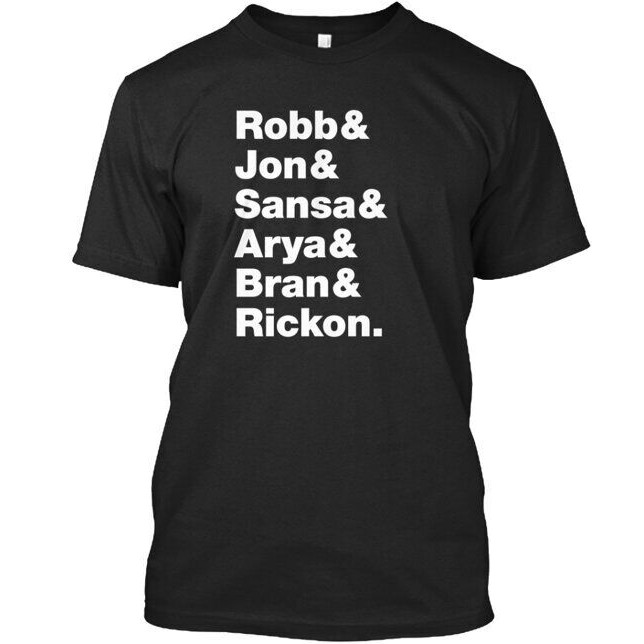 เสื้อยืด The Starks Retro Style 80s 90s Graphic