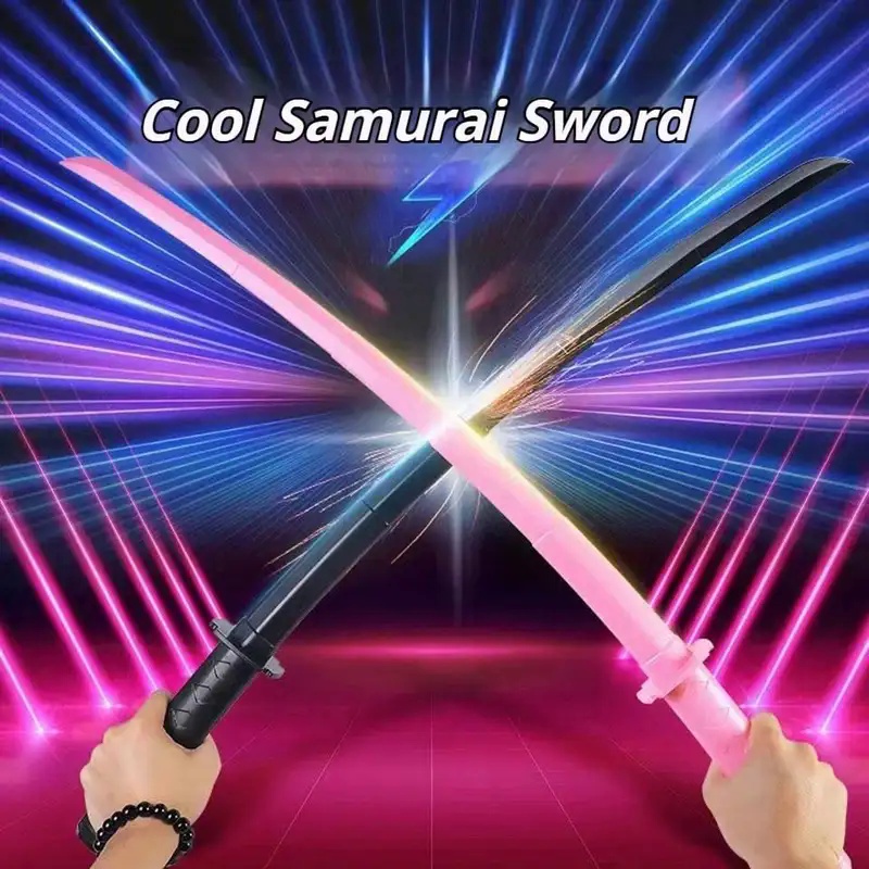 🚚 Samurai Unique Toy Sword 3D Printed Gravity Samurai Sword Knife Retractable Katana Sword Scalable 