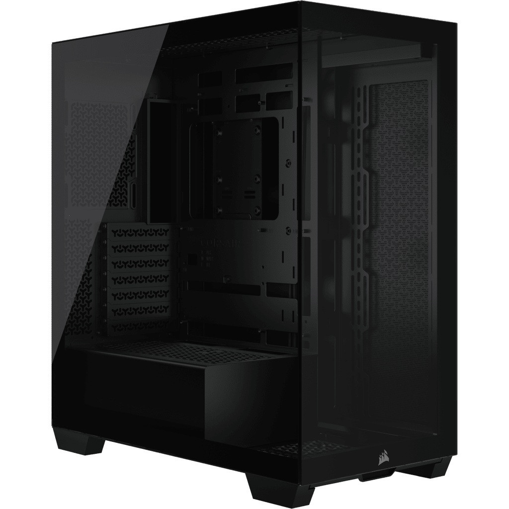 CASE Corsair 3500X Mid-Tower - Black (CC-9011276-WW) (เคสคอมพิวเตอร์)