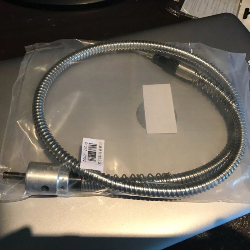 COD สายอ่อนต่อเครื่องเจียร-สว่านไฟฟ้า ขนาดเเกน0.3-6.5มิล แกนจับ 3 mm ยาว 100mm สำหนับงานแกะสลัก เครื่องเจียรสายอ่อน - รูปที่ 6