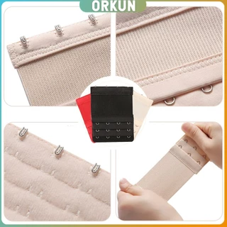 Orkun ตะขอปรับขยายเสื้อชั้นใน(รุ่นมียางยืด) ยืดได้ ตะขอขยายเสื้อใน Elastic Bra Extender