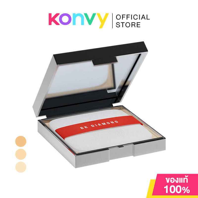BK Acne Shimmer Matt 3D Diamond 12g บีเค แป้งผสมรองพื้น อณูแป้งละเอียด