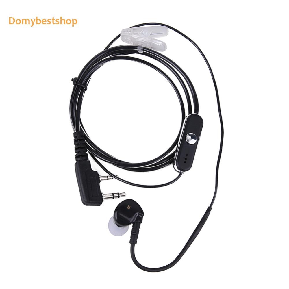 2pin Sports Earpiece ชุดหูฟังตัดเสียงรบกวนสีดําสําหรับวิทยุ Retevis [Domybestshop.th]