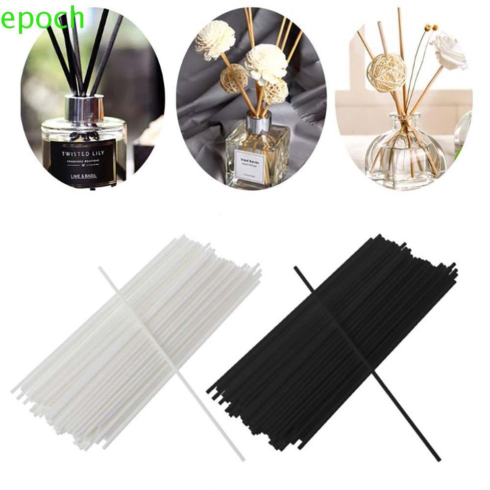 Epoch Diffuser Sticks น้ํามันเติม Sticks เปลี่ยน Reed หวาย 50 ชิ้น Fiber Sticks Diffuser