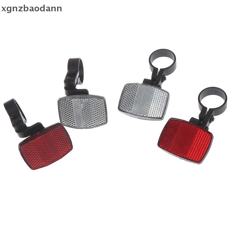 [XGNZJJ] 1pcs จักรยานHandlebar Reflector Bikeสะท้อนแสงด้านหน้าด้านหลังไฟเตือนCKOS