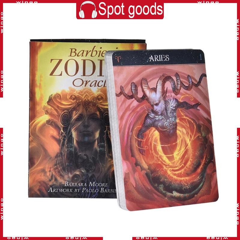 Win Board Games ri zodiac Tarot Cards ฉบับลึกลับภาษาอังกฤษ