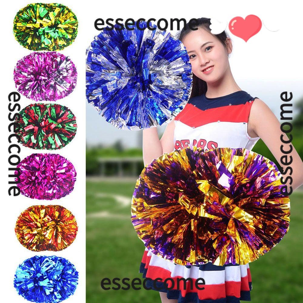 Esseccome Pom Pom Poms เชียร์ลีดเดอร์เครื่องแต่งกายแฟนซีแหวนนิ้วสไตล์เต้นรํา Party Decorator