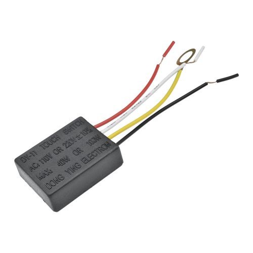 Pcbfun 2/5/8PCS 3 Way Touch Sensor dimmer Touch โคมไฟชุดซ่อมโมดูลควบคุมเปลี่ยนเซ็นเซอร์สวิทช์สัมผัสโคมไฟตั้งโต๊ะสวิทช์ชุดซ่อม