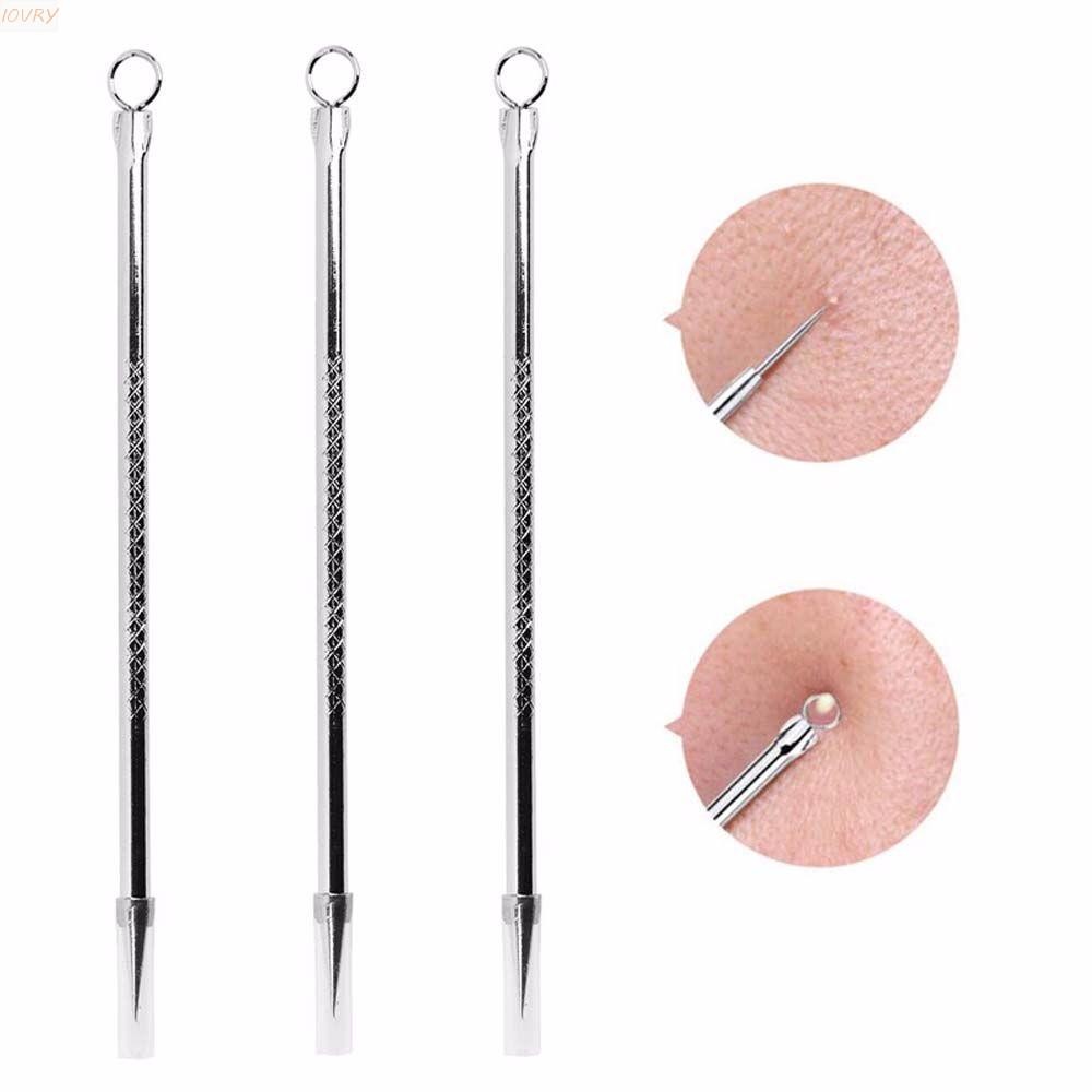 เครื่องดูดสิว IVORY สแตนเลส 12 ซม. เครื่องมือเสริมความงาม Silver Comedone