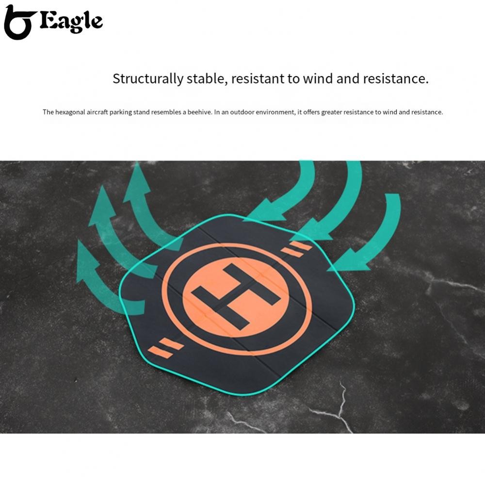 สําหรับ DJI Drones Landing Pad 35 ซม. วัสดุหนังสําหรับประสบการณ์ Landing ที่ปรับปรุงใหม่