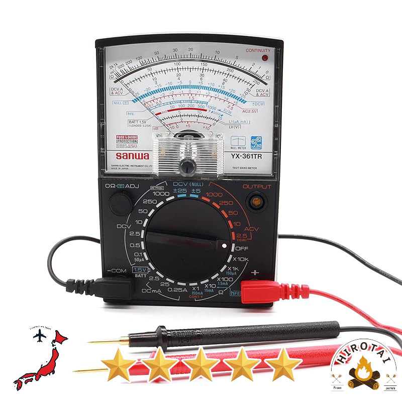 Sanwa Analog Multimeter - Versatile Testing Solutions