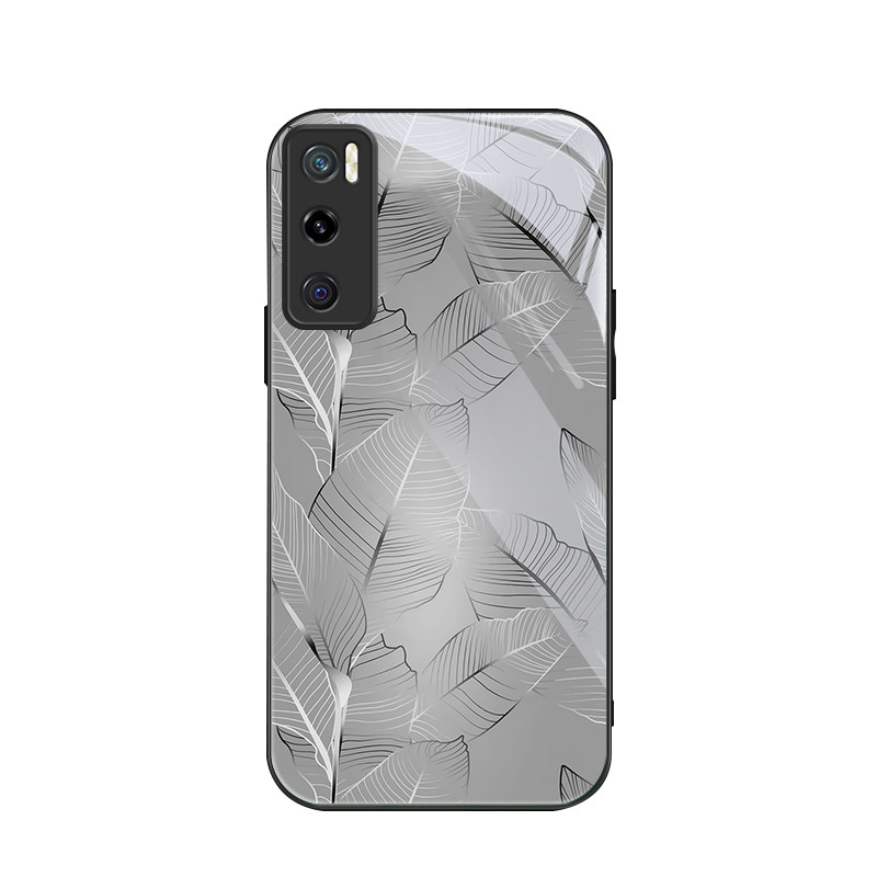 สําหรับ Vivo V20 SE/ Vivo Y70 , เนื้อใบไม้, บุคลิกภาพอินเทรนด์, เคสป้องกันโทรศัพท์ป้องกันการตก
