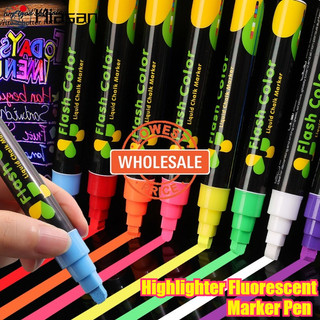 [Wholesale Price]8 Color Highlighter Fluorescent Marker Pen - Erasable Liquid Chalk - Whiteboard Advertisement Chalkboard Pen