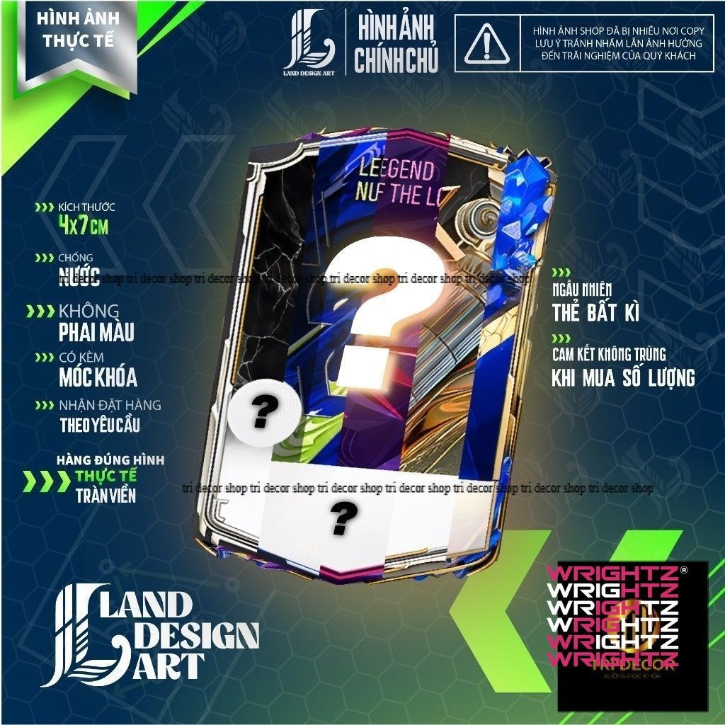 พวงกุญแจการ์ดเครื่องเล่นสุ่ม - FC Online (FO4) - TRI DECOR SHOP WrightZ