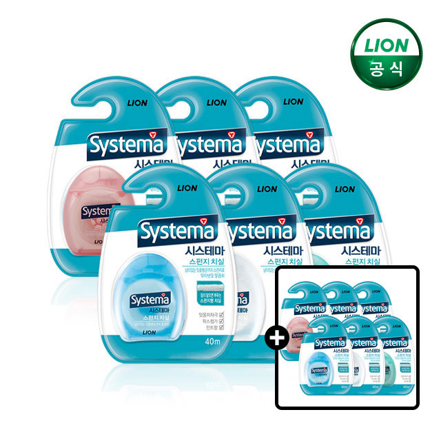 ซิสเท็มมา สปองจ์ ฟลอส 40มล. 12 ชิ้น