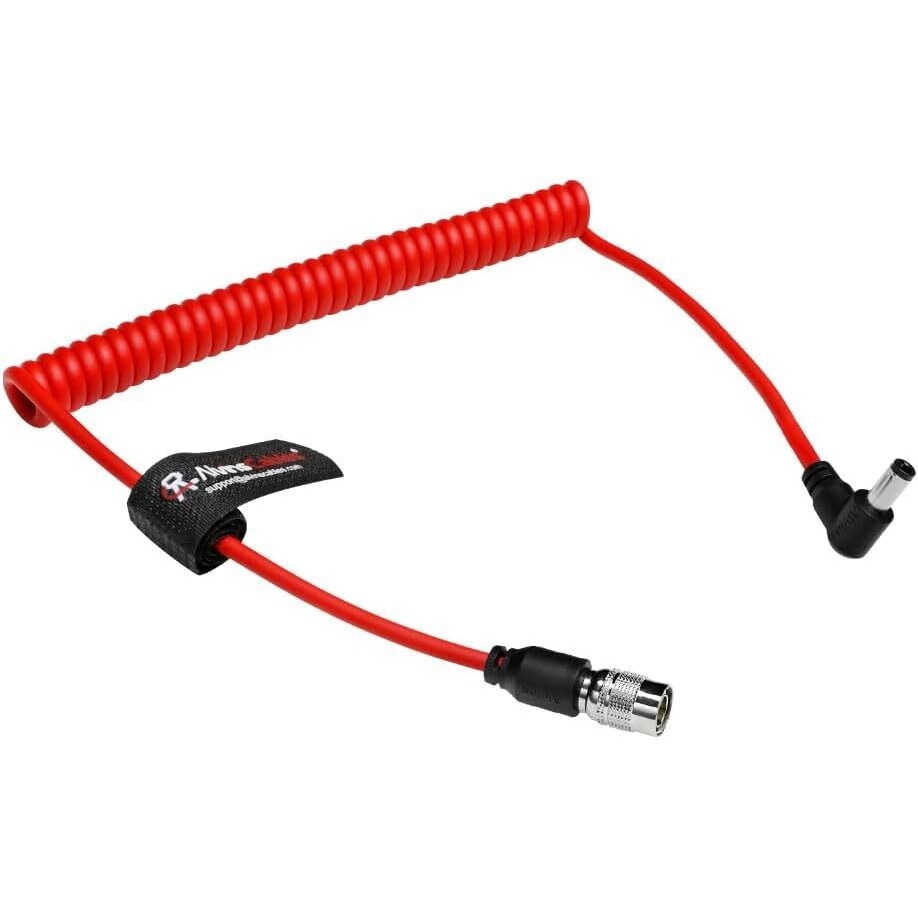 สายขดพลังงาน DC เป็น Hirose 4 พินนุ่มพิเศษสําหรับอุปกรณ์เสียงซูม F4|F8