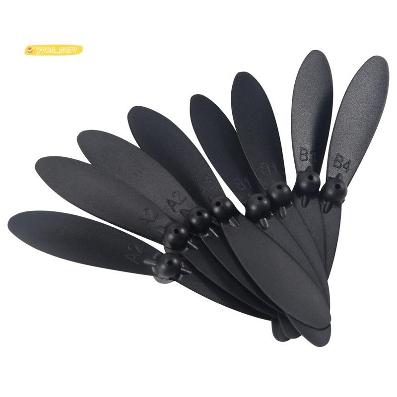 yves_service8 ชิ้น CW CCW ใบพัดใบพัดสําหรับ XK A110 A120 A130 A380 RC เครื่องบินอะไหล่