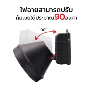 Nataku ไฟฉายคาดหัว ไฟส่องกบ ไฟฉายคาดหัวแรงสูง LED 200W ใช้ได้ 8 ชั่วโมง ปรับระดับได้