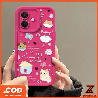 สําหรับ Realme C53 C35 C20 C30 C55 C12 C11 C51 C21 6i 5 8i 7i C15 C67 C25 C29Y แมวและสุนัขกรณีโทรศัพท์มือถือTPUกันกระแทก