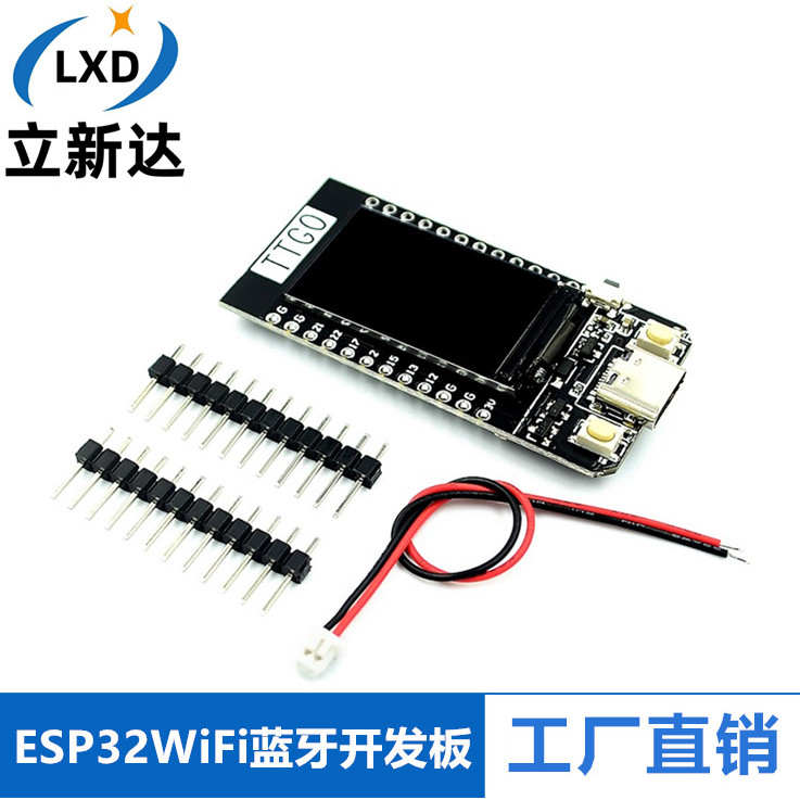 TTGO T-Display ESP32WiFi โมดูลบลูทูธ 1.14 นิ้วบอร์ดพัฒนา LCD