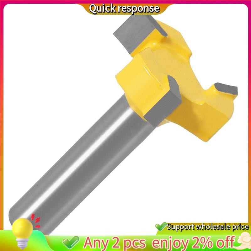 In stock-8mm Shank 3 ฟัน T-Slot Router Bit Milling Straight Edge Slotting Milling Cutter ตัดสําหรับไ