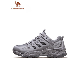 CAMEL CROWN รองเท้าสำหรับเดินป่าผู้ชาย มีพื้นหนา ใส่ได้ทั้งล…