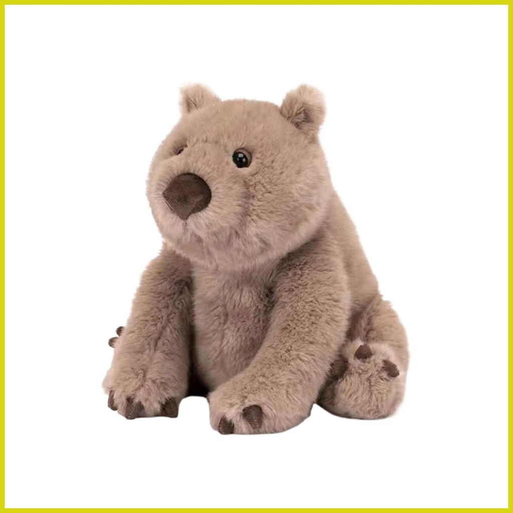 สําหรับ jellycat Wombat ตุ๊กตาสัตว์จําลอง Soft Wombat Plush น่ารัก Huggable ของเล่นสําหรับรถห้องนอน 