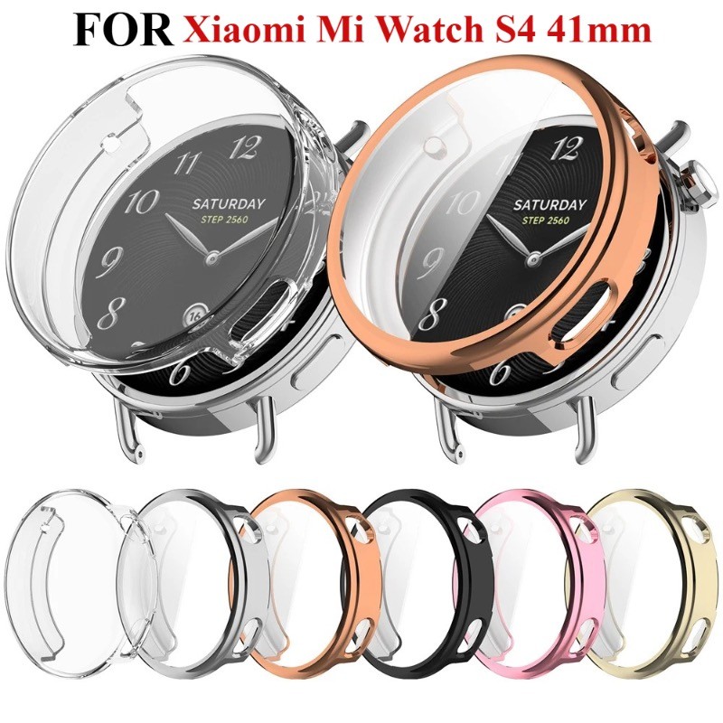 เคสสําหรับ Xiaomi Watch S4 41 มม.Smartwatch Soft TPU Shell กันกระแทกกรอบคลุมทั้งหมดกรณี