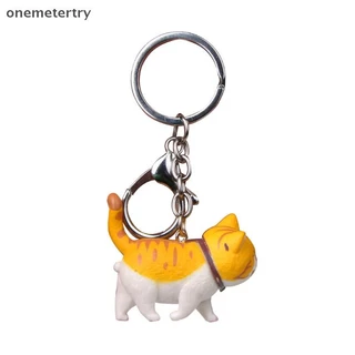 Onem ใหม่แมวน่ารักลูกแมวพวงกุญแจพวงกุญแจกระเป๋าถือจี้เครื่องประดับของเล่นเด็กของขวัญ n