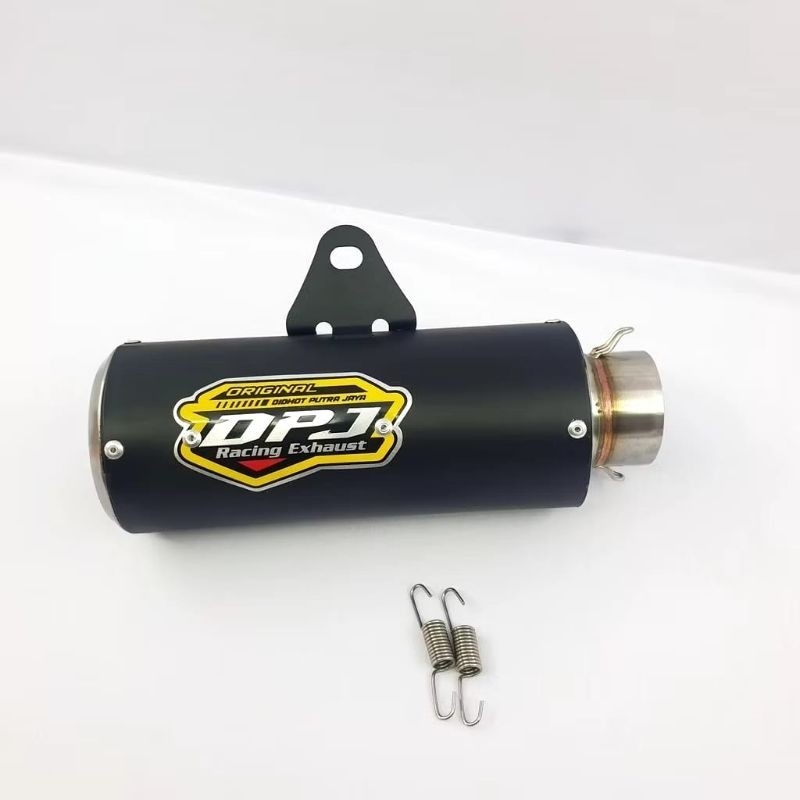 DPJ gp1 ท่อไอเสียเก็บเสียงสีดํา DPJ gp1 d50mm