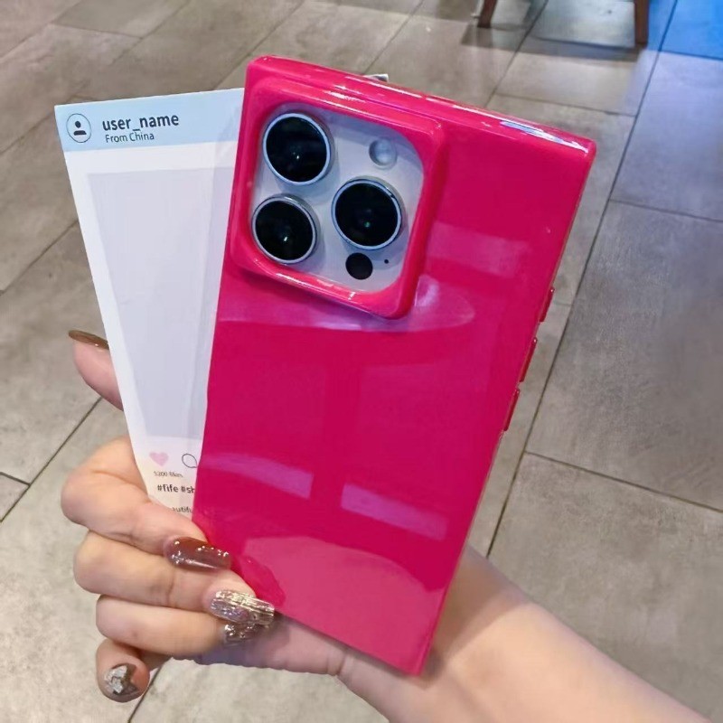 สําหรับiPhone 16 15 14 13 12 11 Pro Max X XR XS MAX 7 8 Plus Simple BlockสีทึบCandyสีMacaronเคสโทรศัพท์ปกอ่อน - รูปที่ 4