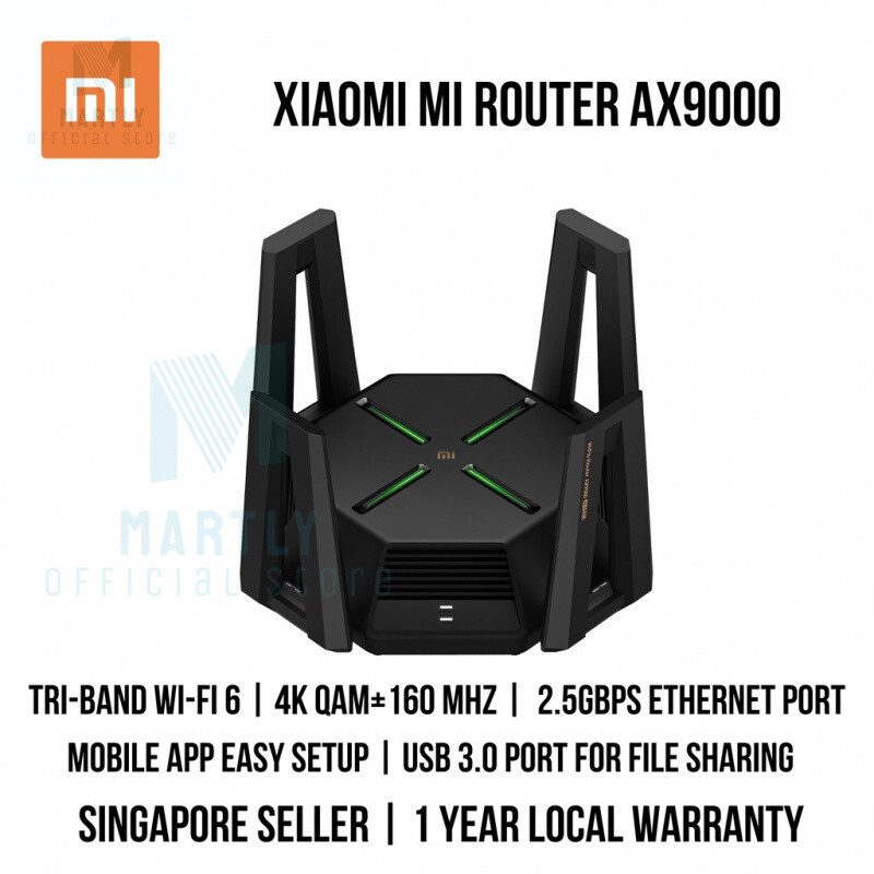 Martly Xiaomi MI Router AX Series AX3000 / AX6000 / AX9000