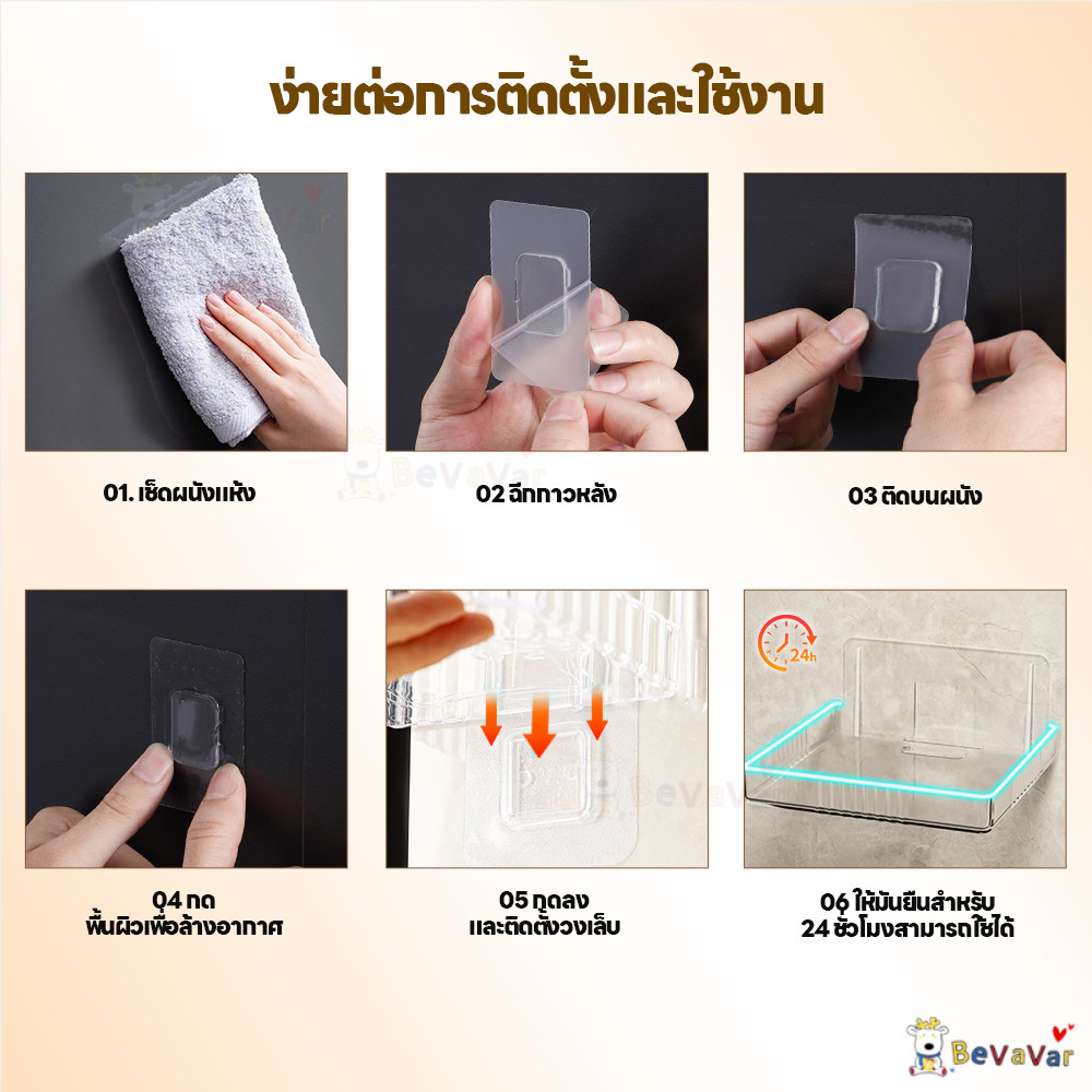 BEVAVAR ชั้นวางโปรเจคเตอร์ ชั้นวางกล้องวงจรปิด ชั้นวางของกล้อง สำหรับบ้าน ขาตั้งกล้อง ติดผนัง - รูปที่ 6