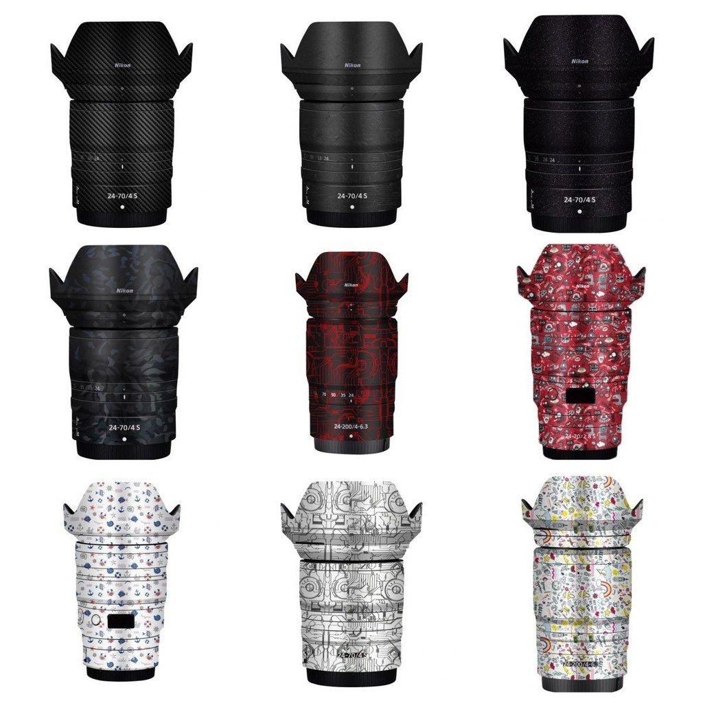จัดส่ง 24H = สติ๊กเกอร์เลนส์ Nikon Z24-70F4SZ14-30Z24-200Z35F1.8 Z85F1.8 ฟิล์มรวมทุกอย่าง